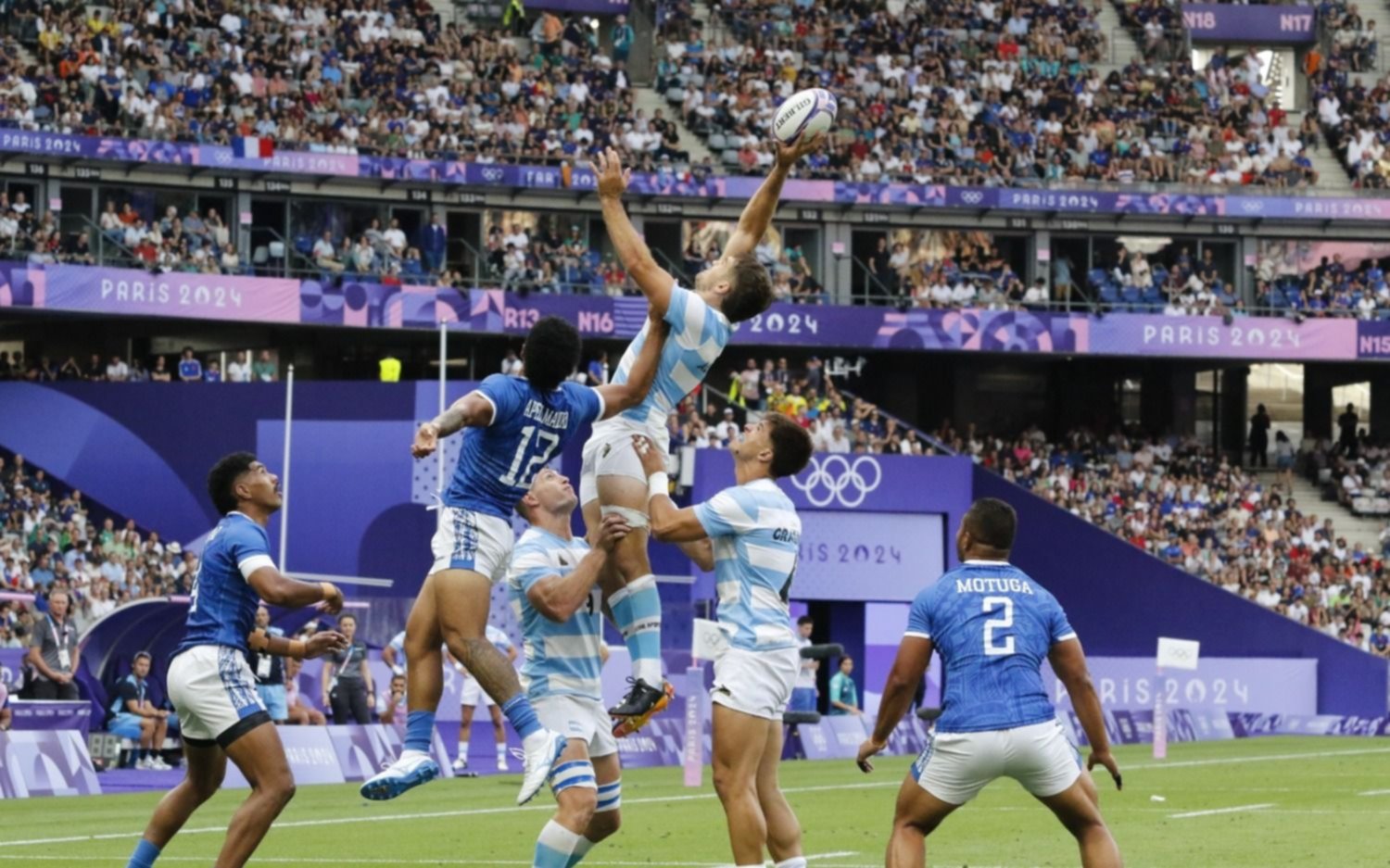 Los Pumas 7 ahora le ganaron a Samoa y se metieron en cuartos de final