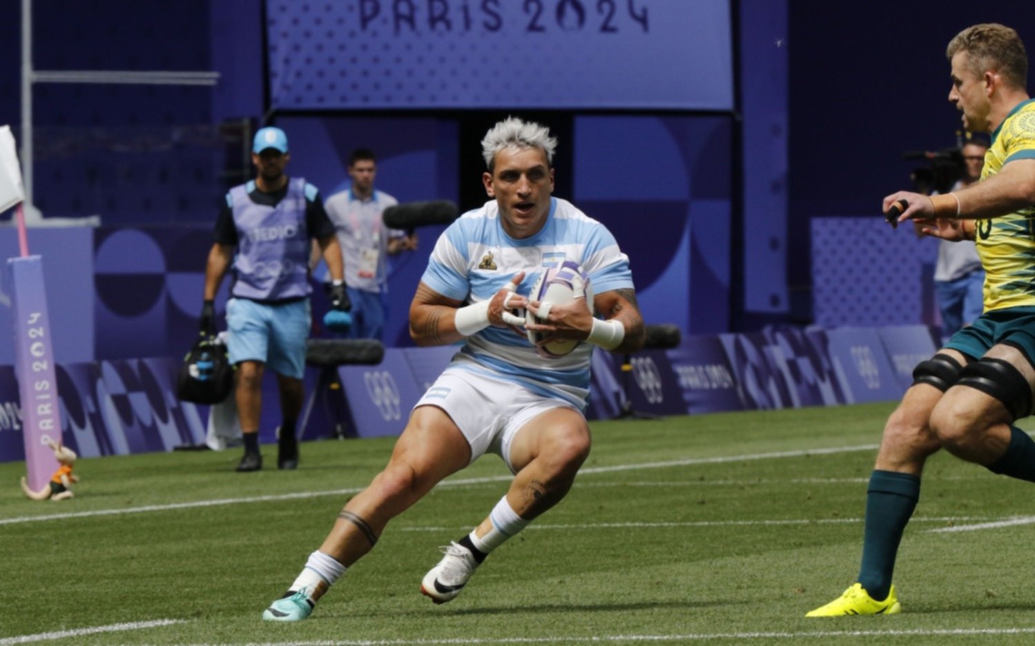 Los Pumas 7 perdieron con Australia, quedaron 2º en el grupo y vuelven a jugar por la tarde