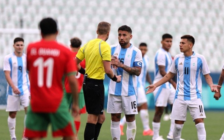 La FIFA investigará los incidentes en el partido de Argentina vs Marruecos por los Juegos Olímpicos
