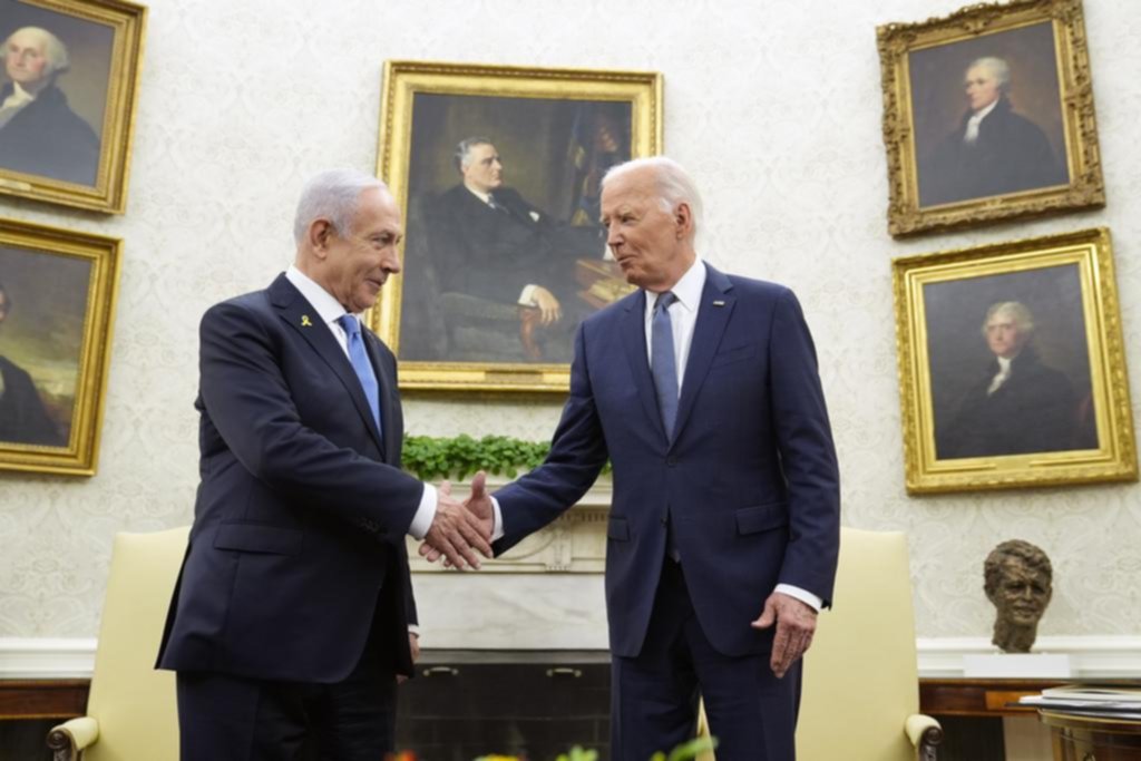 Biden le pone presión a Netanyahu para lograr un alto el fuego en Gaza