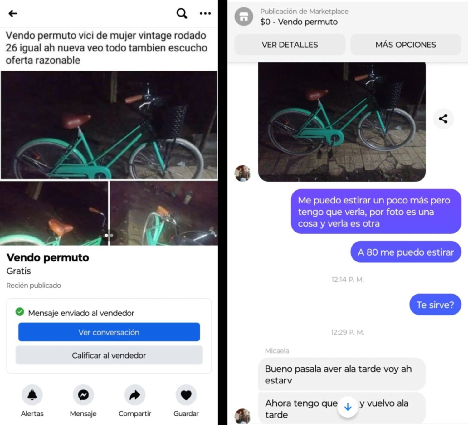 La trama de un operativo de película para recuperar una bici que fue robada