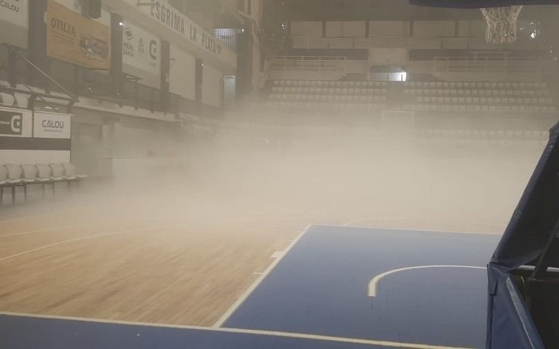 Un principio de incendio se desató en el Polideportivo de Gimnasia: qué dijeron desde el Club