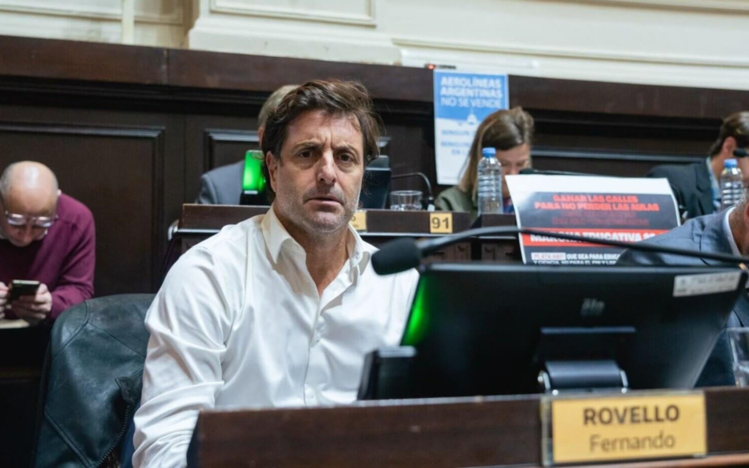Fernando Rovello, diputado del PRO, criticó a Kicillof por IOMA y presentó un pedido de informe: "Con la salud no se jode"