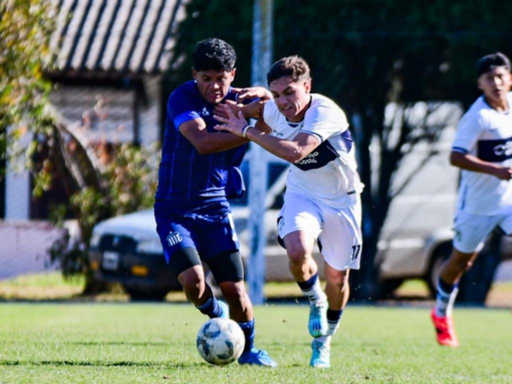 Seis puntos, la cosecha de los juveniles ante Talleres