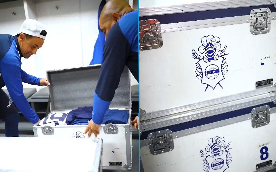 En la previa del clásico, en el vestuario del Lobo tuvieron que realizar una "desinfección"