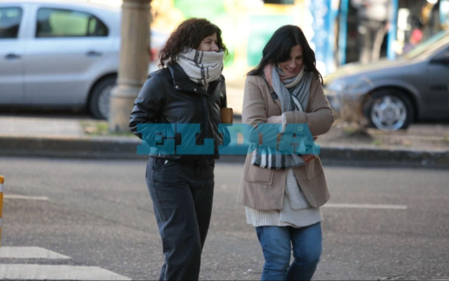 ¡Con el abrigo a mano! La sensación térmica marcó -3 grados y el frío se siente en La Plata