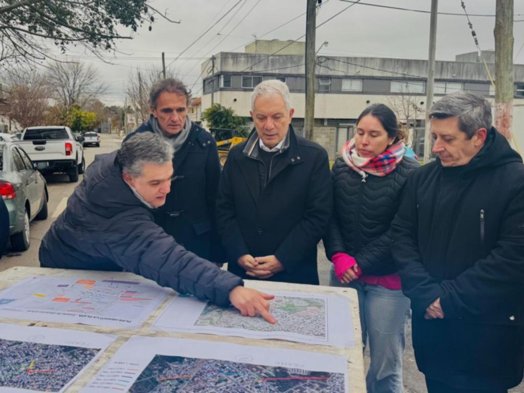 Inauguran desagües pluviales en la cuenca del Maldonado