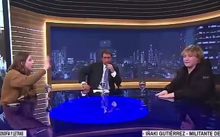 ¡Maleducada! Feinmann se hartó en vivo y cortó un tenso debate entre una joven de Izquierda e Iñaki Gutiérrez