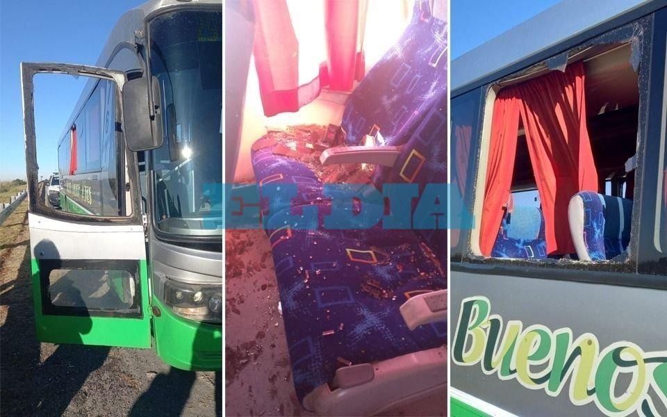 Lluvia de piedras en la Autopista Buenos Aires La Plata: pasajera herida y el relato en primera persona de la odisea a bordo