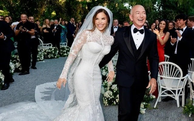 Los mejores vestidos del casamiento entre Jeff Bezos y Lauren Sánchez