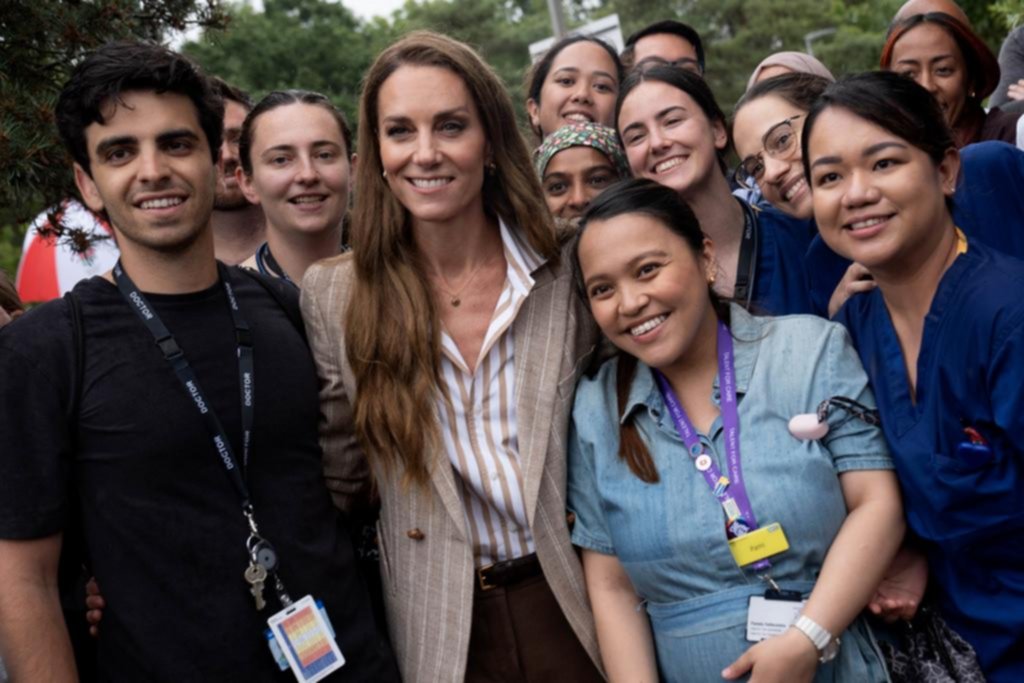 Superar el cáncer, una “montaña rusa” para Kate