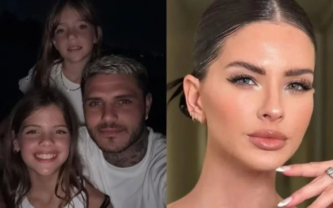 La intimidad de la cena familiar entre la China Suárez, Mauro Icardi y sus hijas: se filtró un video