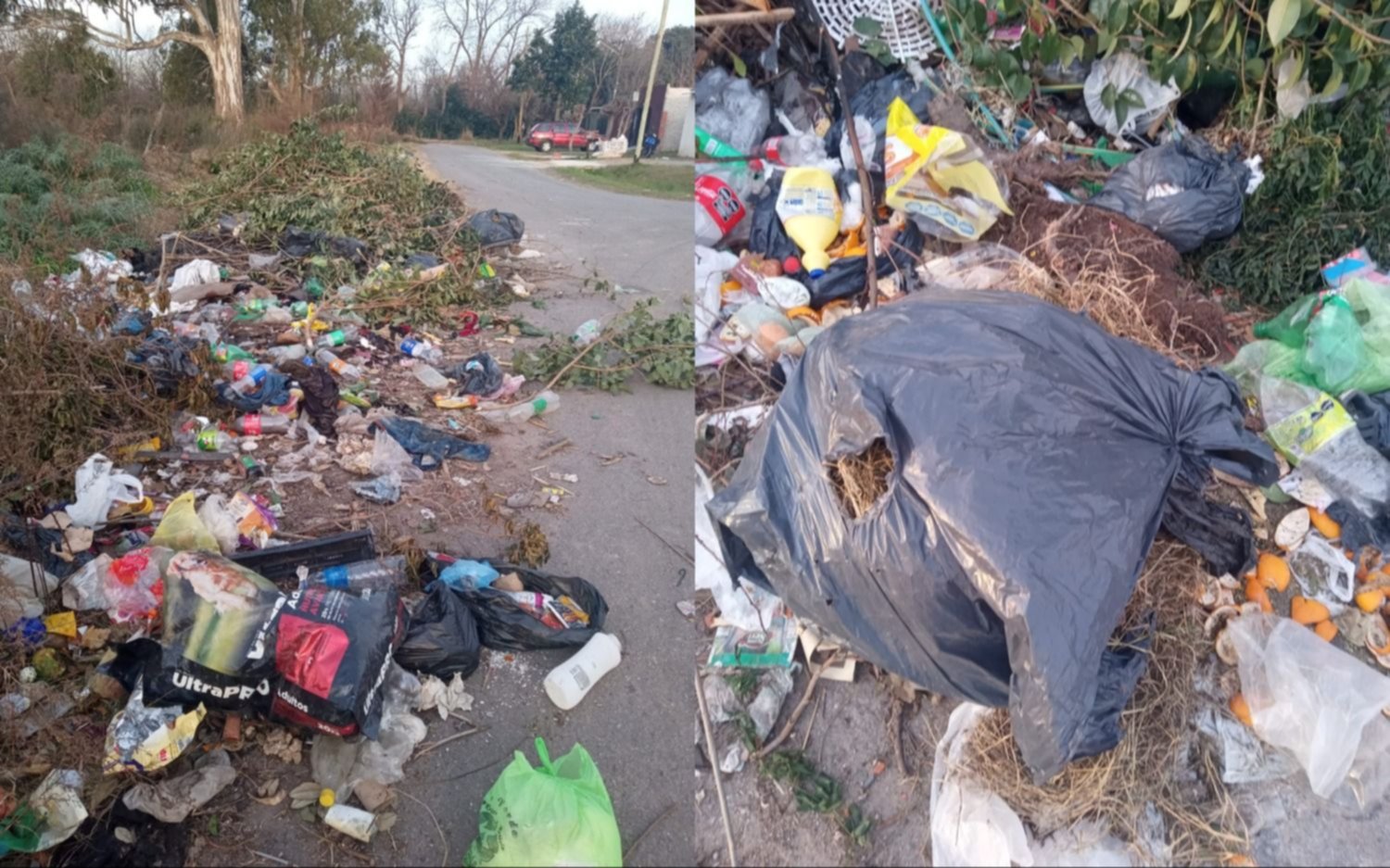 Vecinos de Los Hornos reclaman por un basural a cielo abierto