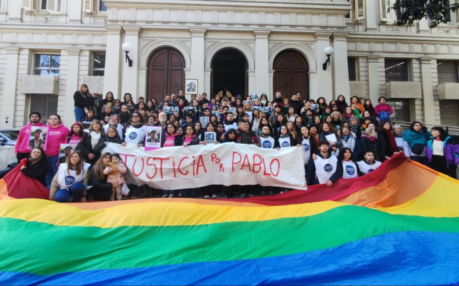 Fuerte pedido de Justicia por el crimen de Pablo Mieres en La Plata