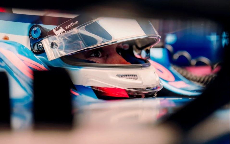 Colapinto ya gira con su Alpine en la segunda práctica libre en Silverstone