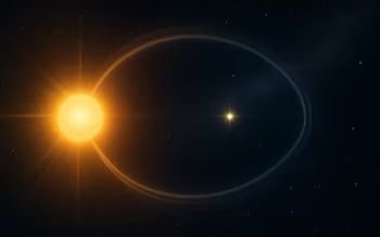 Asombro mundial: hallan al planeta gigante AT2021uey que orbita a una estrella enana roja por un fenómeno que predijo Albert Einstein