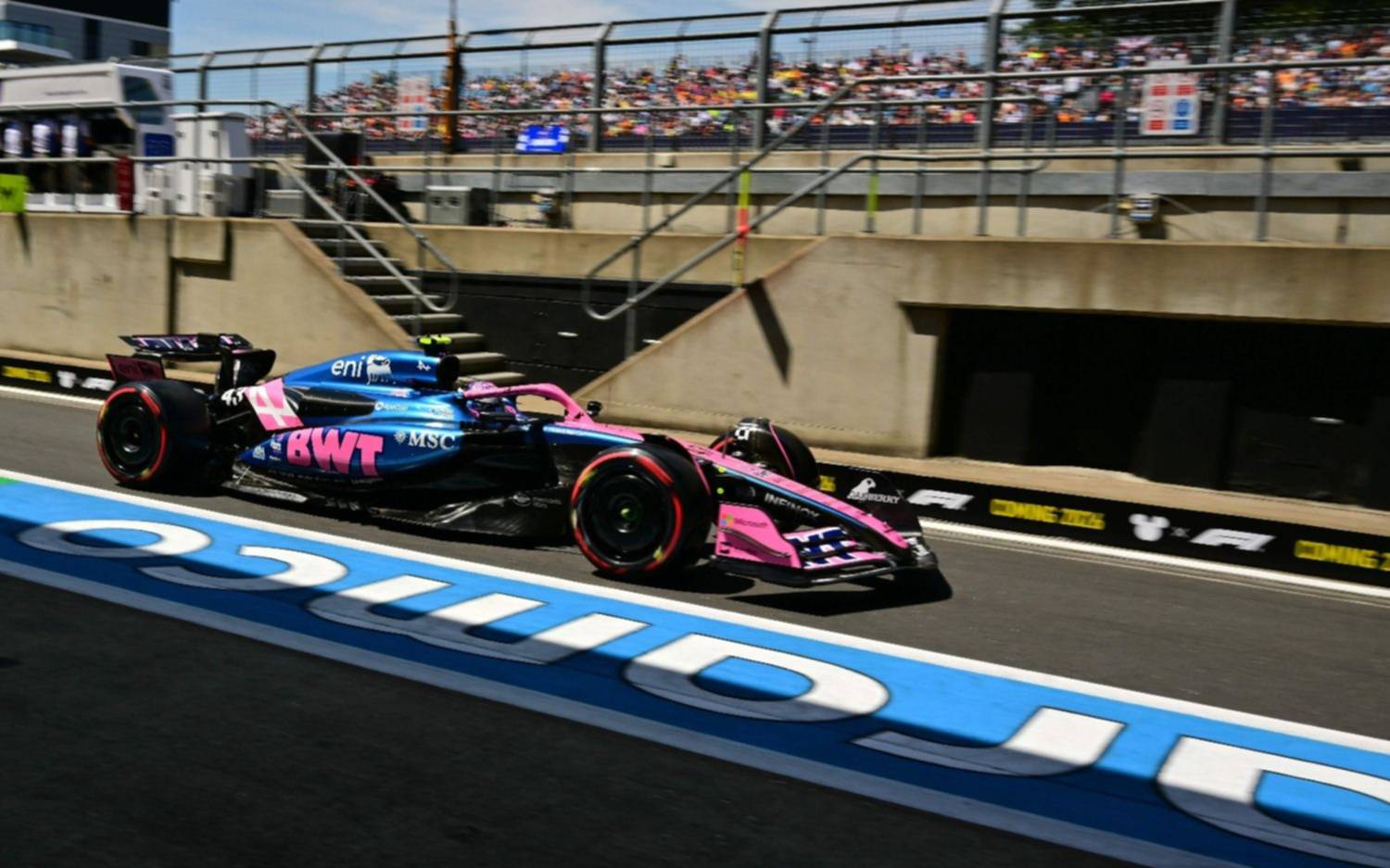Colapintó último y Gasly 18º en la segunda prueba libre: viernes negro para los Alpine en Silverstone