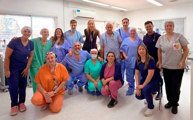 Salvaron la vida de dos bebés gracias a un equipo de médicos ambulantes del hospital de niños de La Plata