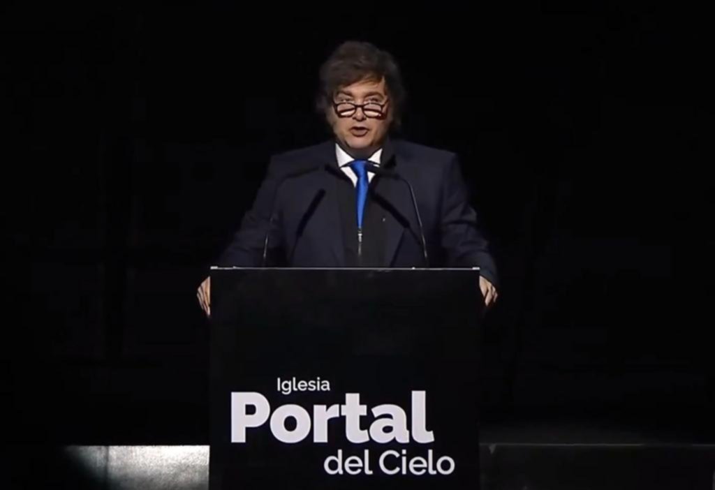 Milei, contra el PJ: “Por suerte están empezando a caer presos”