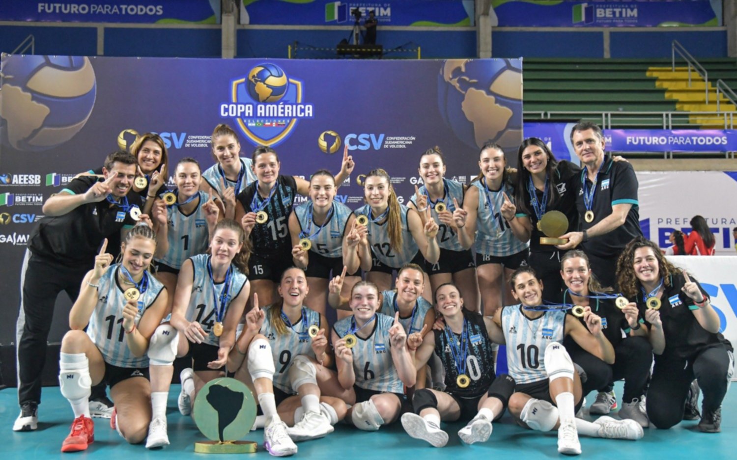 Con Brenda Graff, las Panteras volvieron a hacer historia y fueron campeonas en Brasil