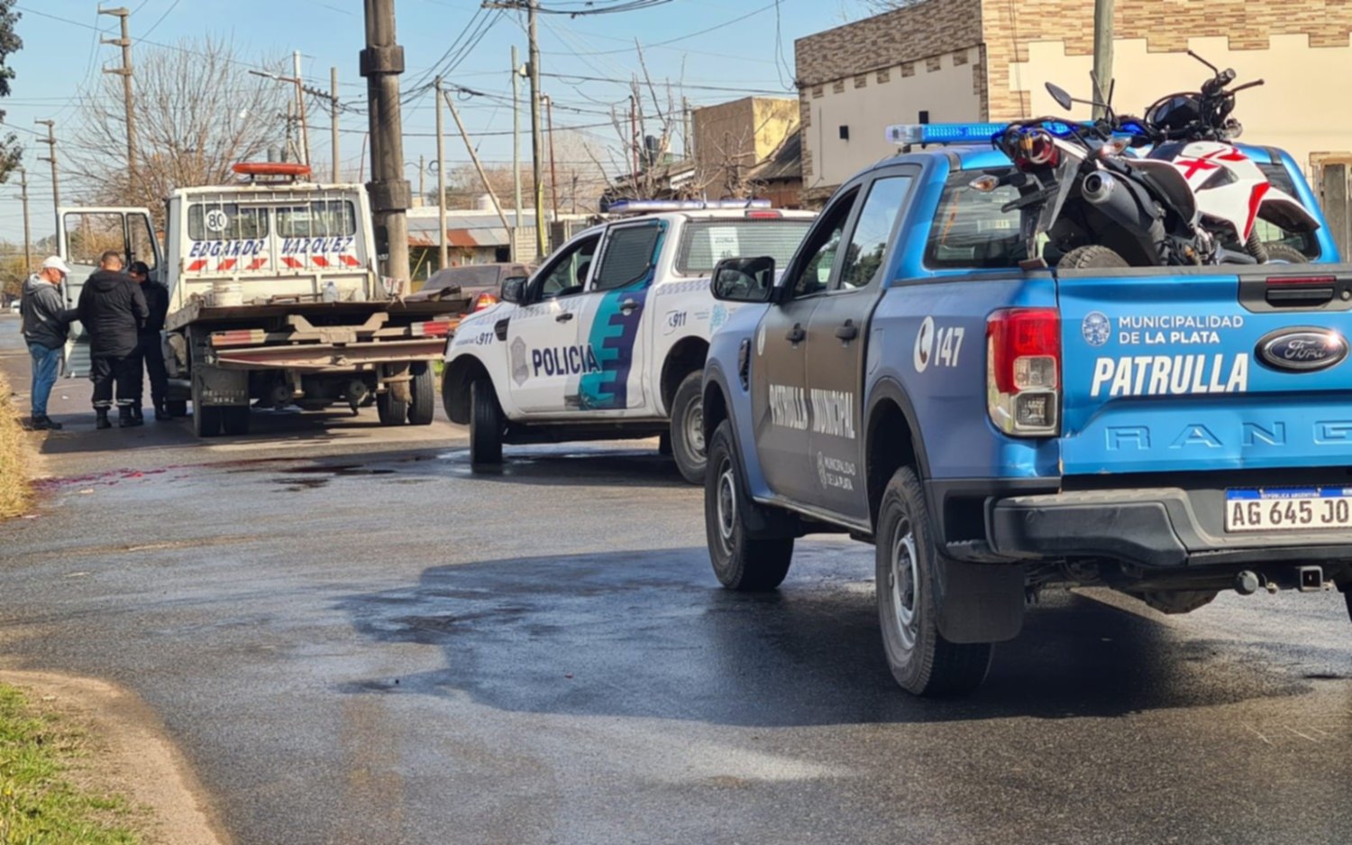 Un motociclista muerto en La Plata y un atropello fatal en Berisso, las dos nuevas víctimas del tránsito