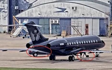 Los misterios del avión y las Imágenes que acreditarían que 10 valijas entraron al país sin control