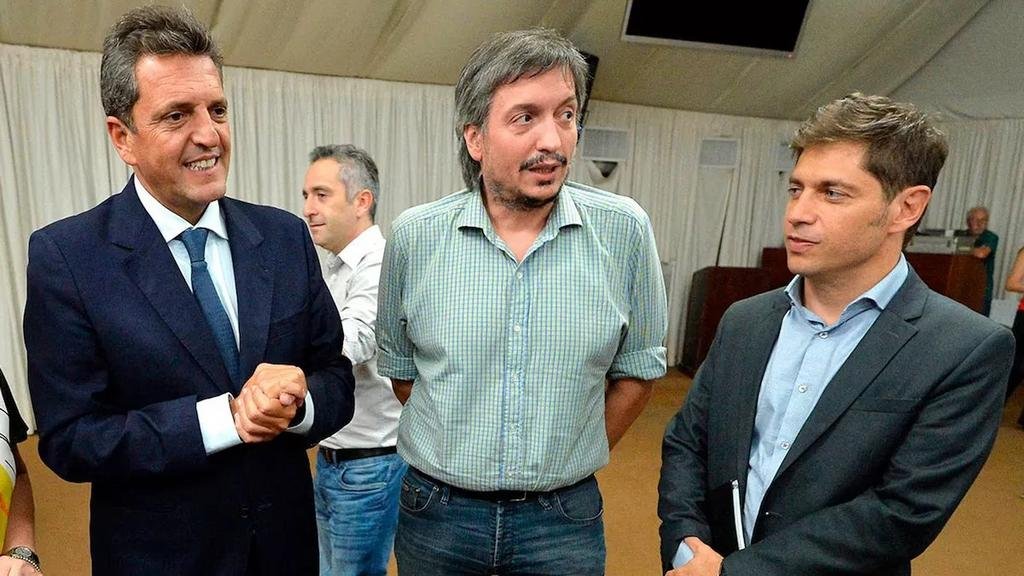 Cumbre en La Plata: Kicillof, Massa y Máximo juntos para definir la alianza del PJ