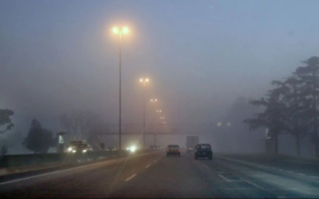 Recaudos por la niebla