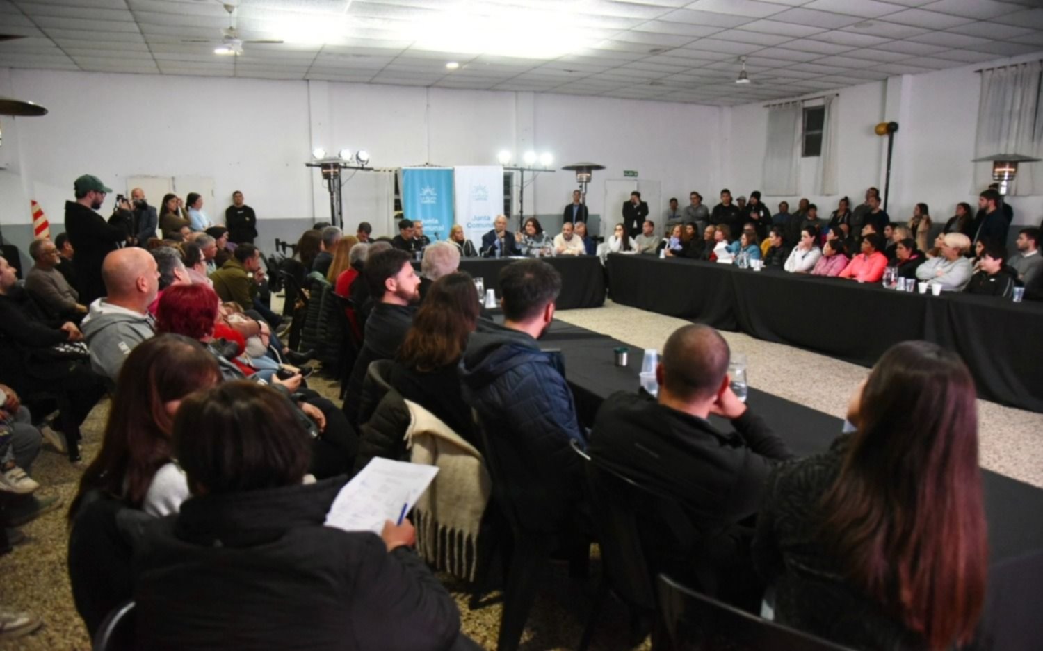 Conformaron la Junta Comunal de La Armonía y anunciaron obras en Arana
