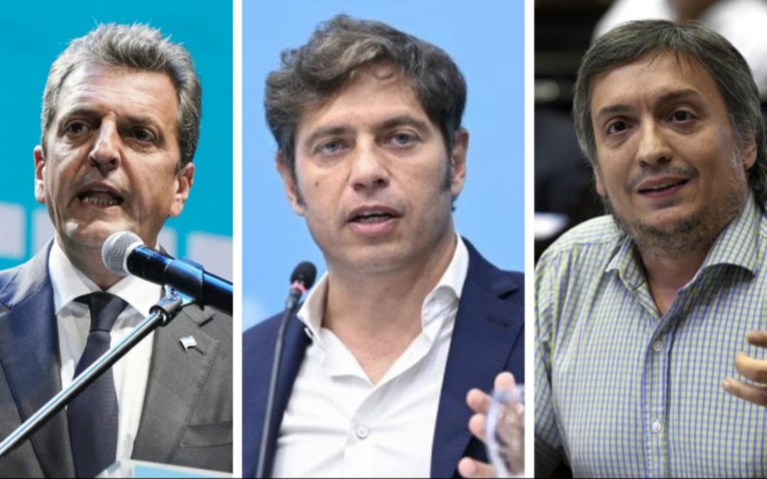 A horas del cierre de alianzas: Kicillof, Máximo Kirchner y Massa buscan la unidad del PJ bonaerense en La Plata