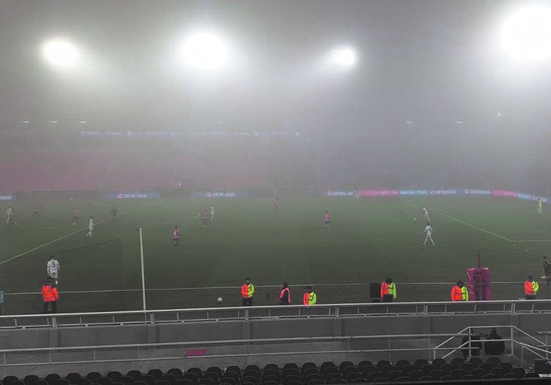 La niebla complicó y la final se completó sin VAR