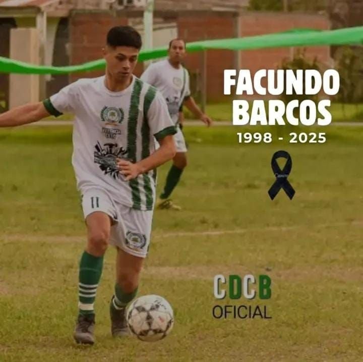 Conmoción en el fútbol liguista de La Plata por la muerte de un joven jugador