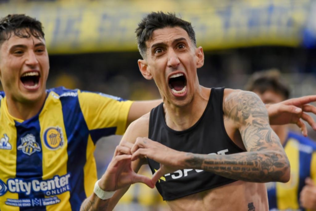 Central empató en el regreso de Di María