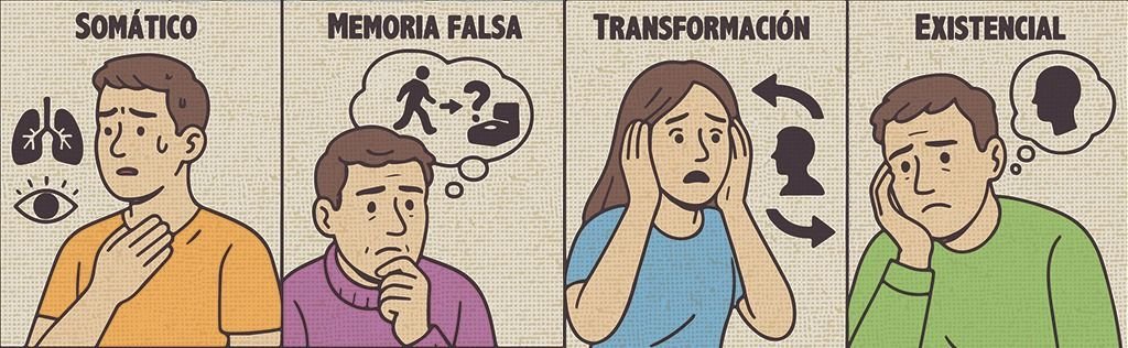 Los trastornos menos conocidos: somático, “memoria falsa” y más