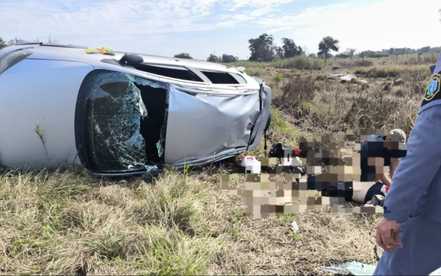 Tragedia en Chaco: murió una mujer de La Plata tras un vuelco sobre la Ruta 16