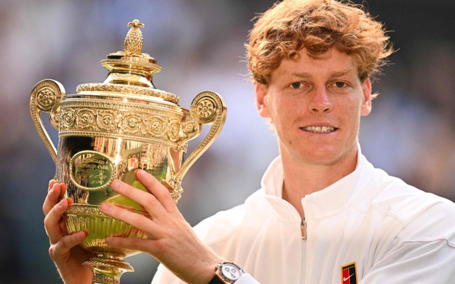 Jannik Sinner venció a Carlos Alcaraz y se convirtió en el primer italiano en ganar Wimbledon