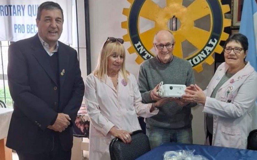 Rotary Club de Quilmes realizó donación al Hospital Iriarte