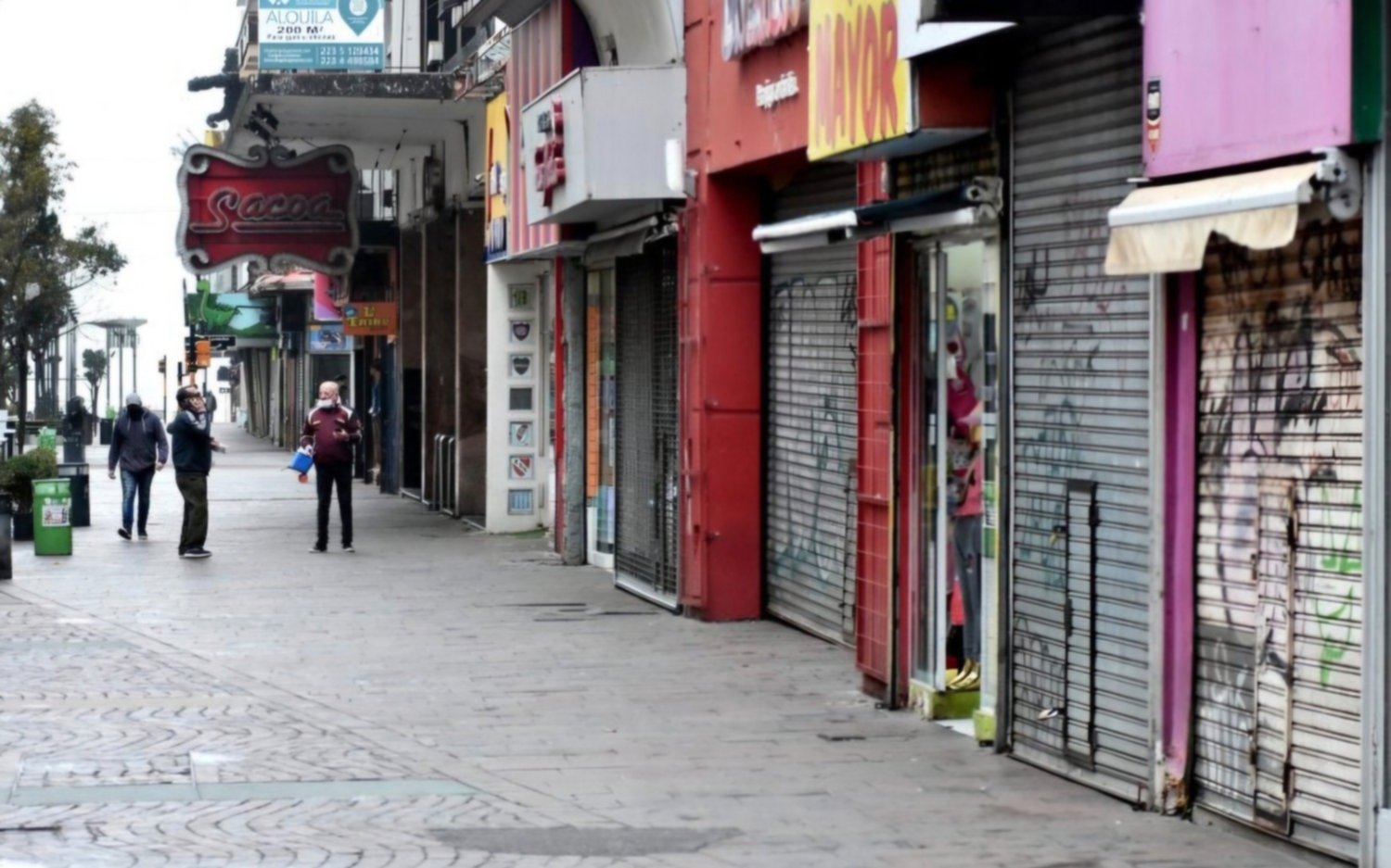 Baja la desocupación de locales en Mar del Plata pese a la caída de ventas