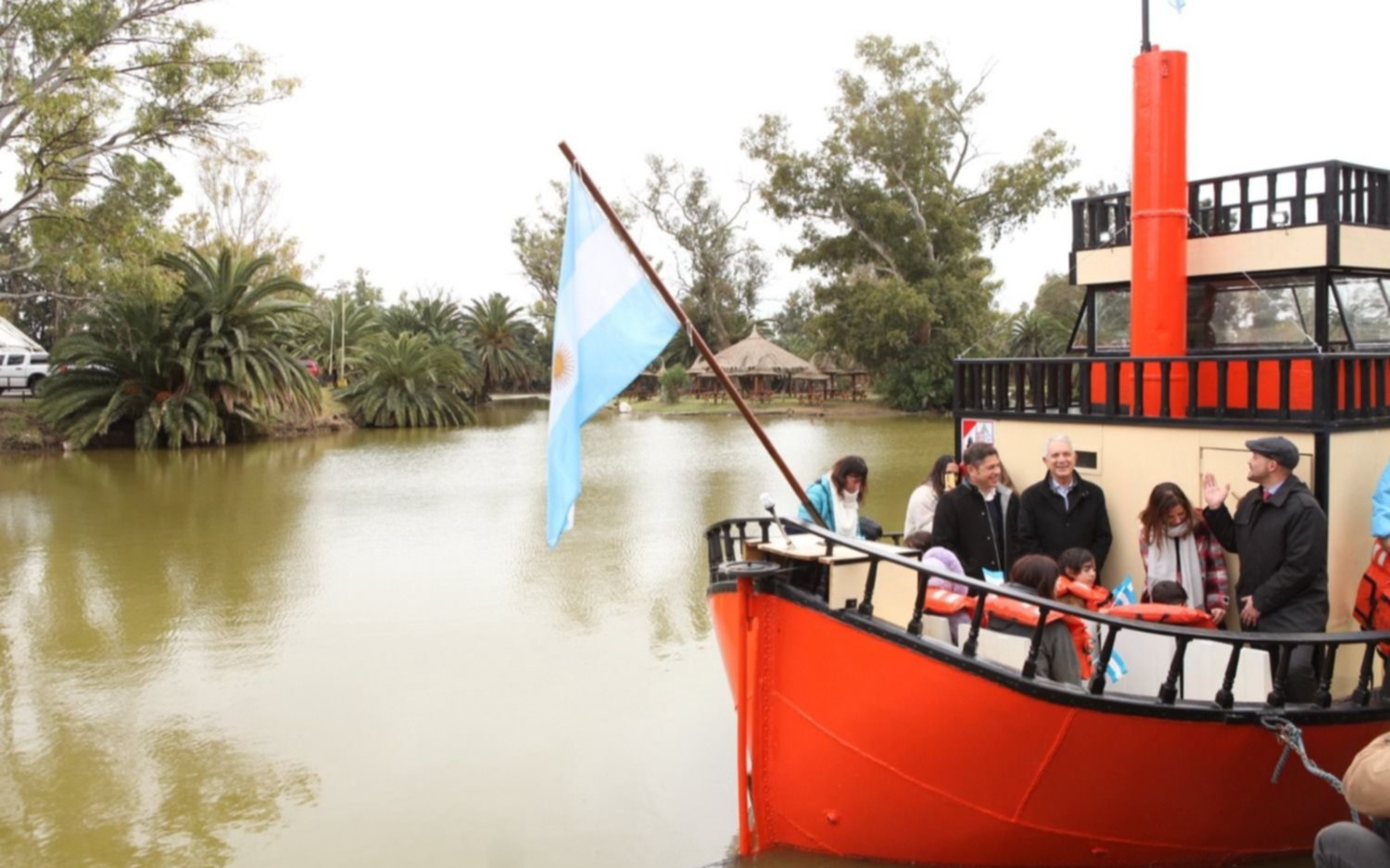 Inauguraron la primera etapa de la obras de la República de los Niños 