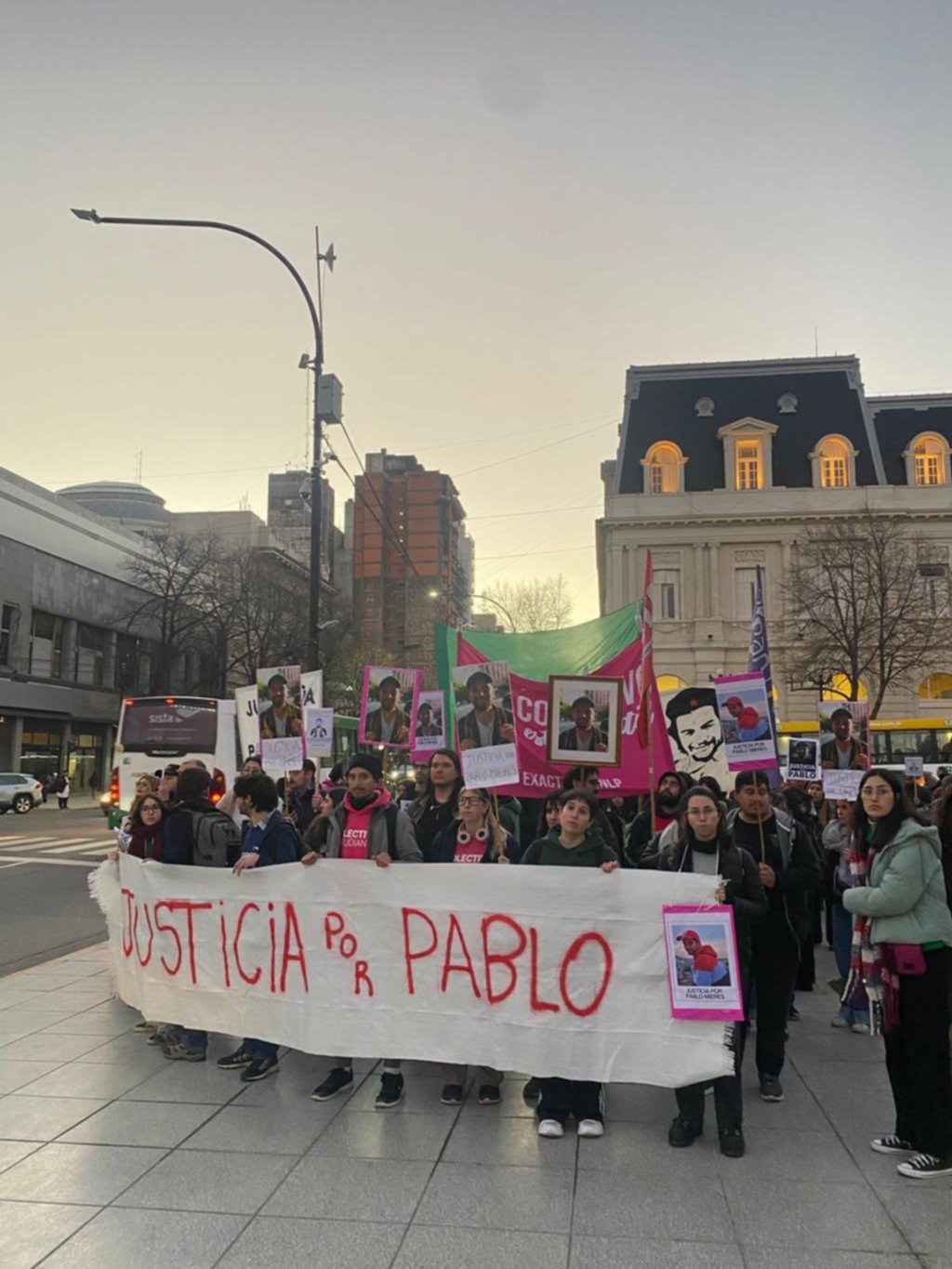 Marcha por Pablo Mieres a un mes de su asesinato