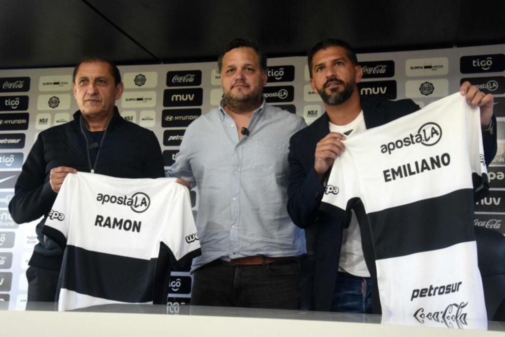 Ramón Díaz comenzó su etapa como DT de Olimpia