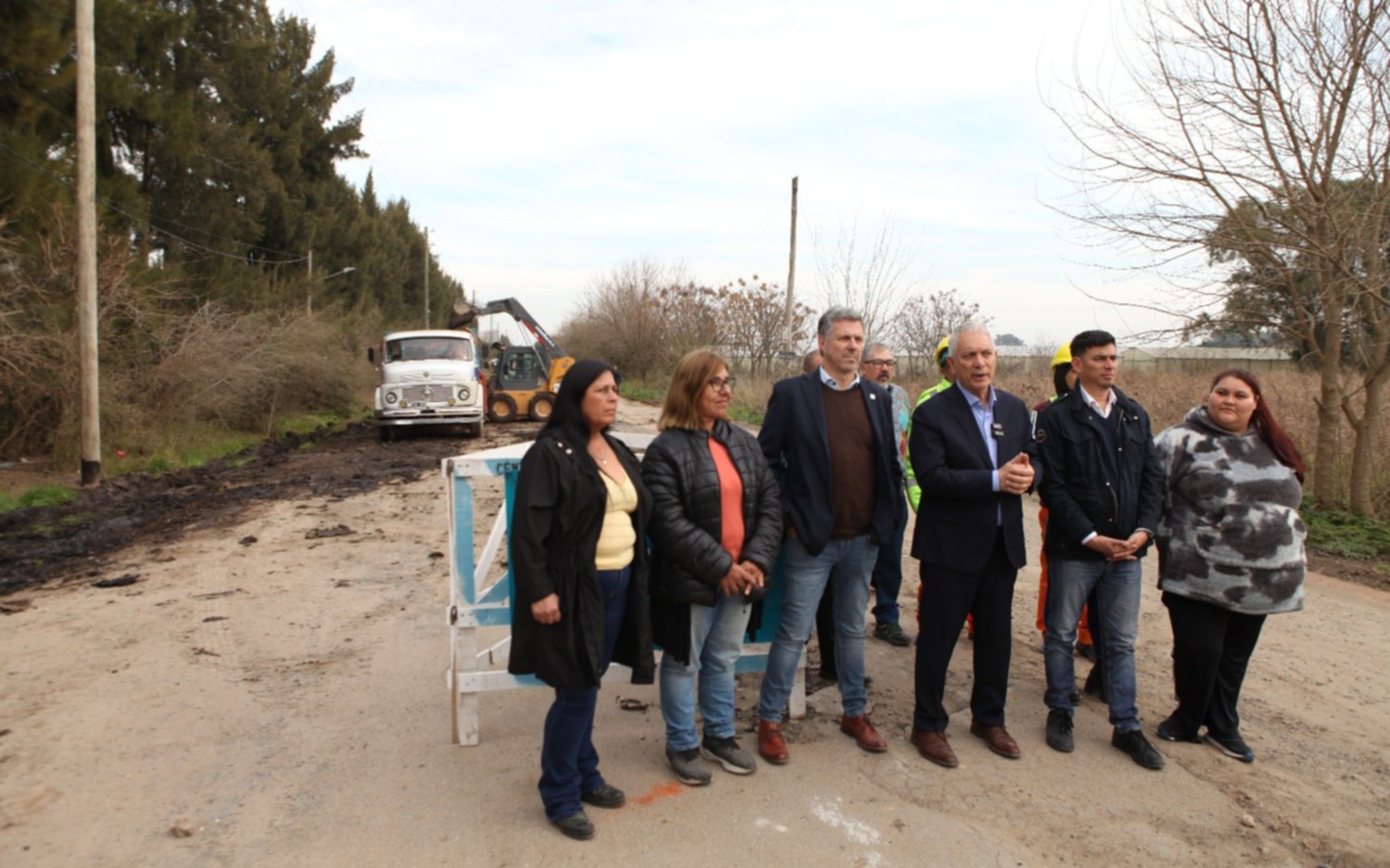 Alak inició obras en La Armonía y reforzó la participación con otro encuentro de la Junta Comunal