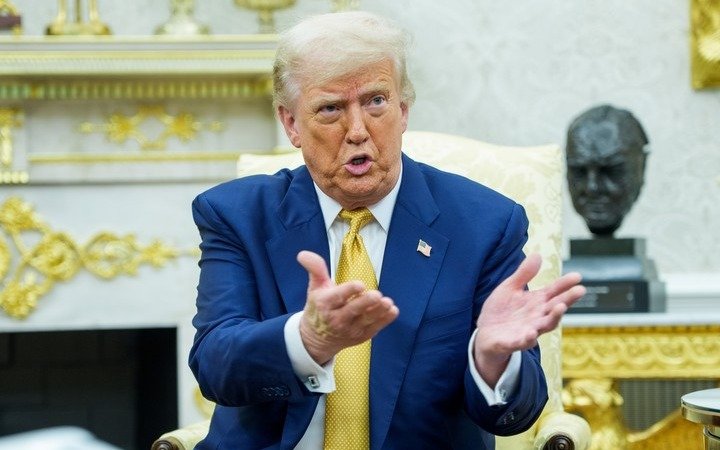 Las imágenes que evidenciaron la afección de Donald Trump y causaron preocupación