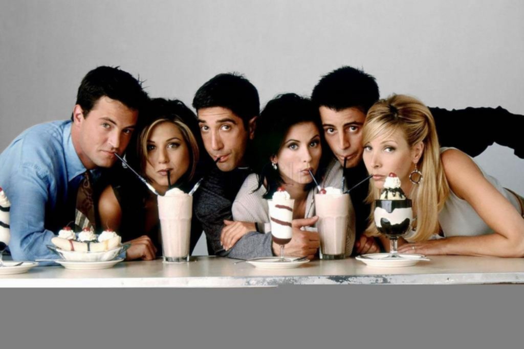 Amigos en la pantalla chica