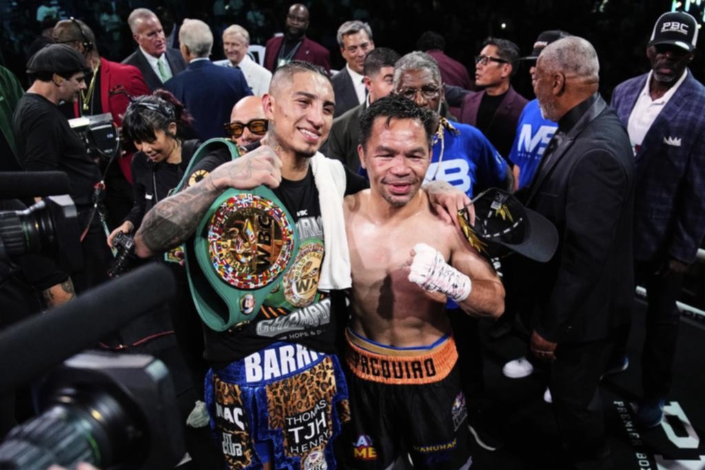 Pacquiao quiere la revancha con Barrios