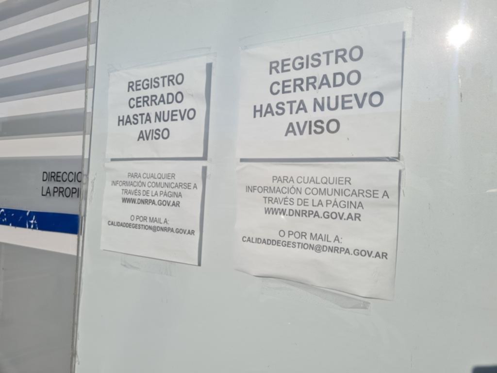 Intervenido, el Registro de Motos “A” sigue sin abrir al público en La Plata