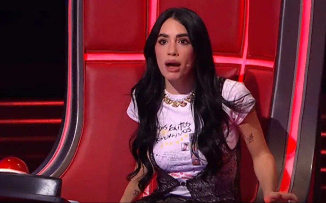 Conmovedor momento de Lali Espósito en La Voz Argentina con una amiga de su prima fallecida de cáncer