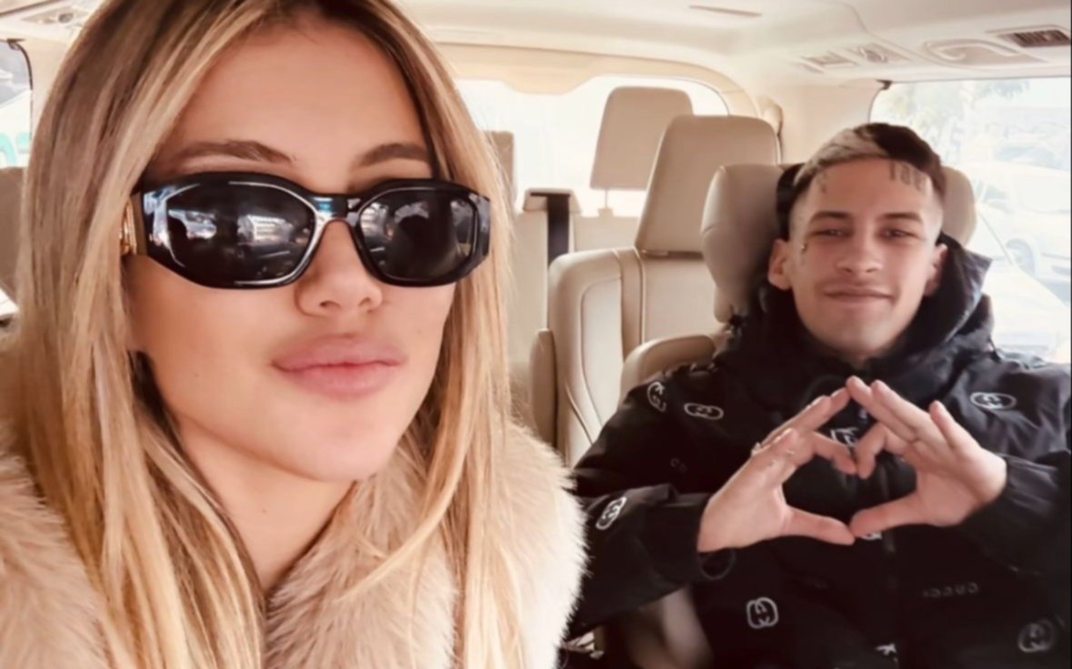 "Euro Tour con el Turro": el reencuentro de Wanda Nara y L-Gante en España