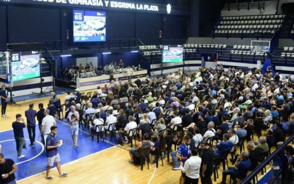 En Gimnasia, la reunión política se postergó una semana