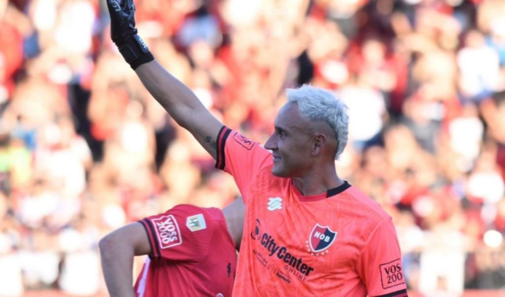 Keylor Navas se despidió de Newell´s